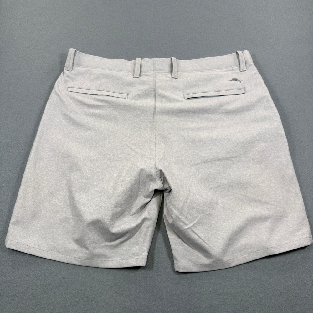Tommy Bahama Mens Boracay Coast Performance Shorts Heathered Gray 35x8 Stretch